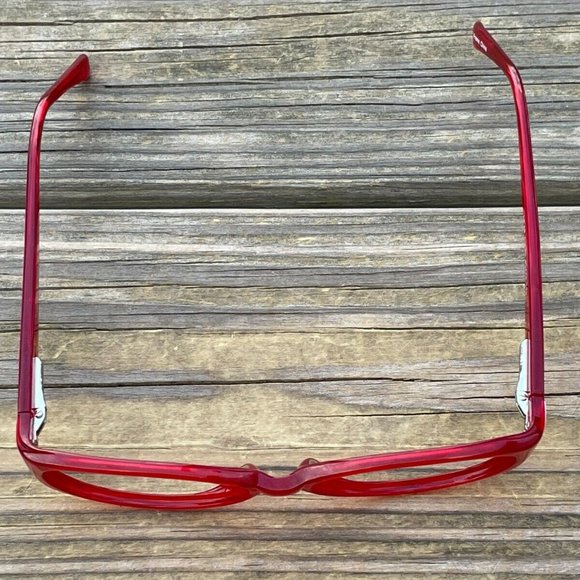 Christian Rothschild Eyeglasses Frame CR 68 Red Glasses Frame 53[]15 135 - Picture 11 of 12